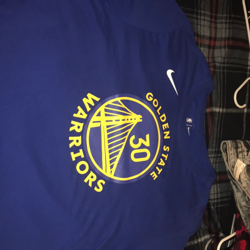 NBA Mens Nike T-Shirt Golden State Warriors